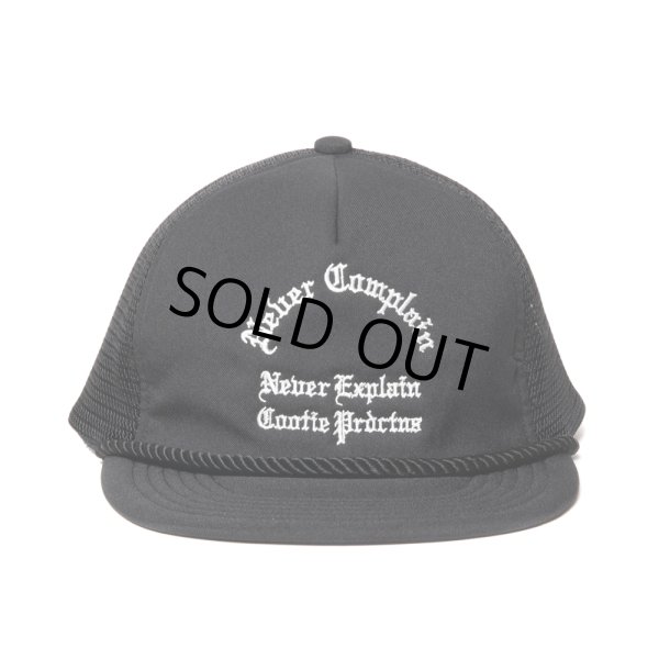 画像1: COOTIE PRODUCTIONS/5 Panel Mesh Cap（Black）［5パネルメッシュキャップ-23春夏］ (1)