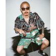 画像2: WACKO MARIA/JEAN-MICHEL BASQUIAT / HAWAIIAN SHIRT（ONE）［ハワイアンシャツ-23春夏］ (2)