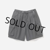 画像: TIGHTBOOTH/RIPSTOP CARGO SHORTS（Black） 【30%OFF】［カーゴショーツ-23春夏］