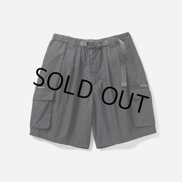 画像1: TIGHTBOOTH/RIPSTOP CARGO SHORTS（Black） 【30%OFF】［カーゴショーツ-23春夏］ (1)