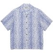 画像1: WACKO MARIA/LEOPARD OPEN COLLAR SHIRT（PURPLE）［レオパードオープンカラーシャツ-23春夏］ (1)