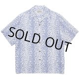 画像: WACKO MARIA/LEOPARD OPEN COLLAR SHIRT（PURPLE）［レオパードオープンカラーシャツ-23春夏］