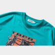 画像2: TIGHTBOOTH/EXTEND.P.D T-SHIRT（Turquoise） 【20%OFF】［プリントT-23春夏］ (2)