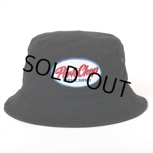 画像: PORKCHOP/OVAL BUCKET HAT（BLACK）［バケットハット-23春夏］