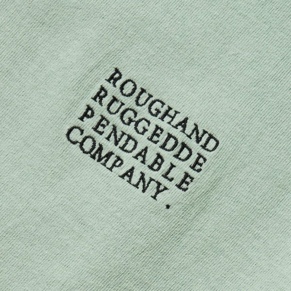 画像3: 【50%OFF】ROUGH AND RUGGED/MIL SS（SAGE GREEN）［刺繍T-23春夏］ (3)