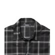 画像3: ROTTWEILER/R9 CHECK SHIRT（BLACK） 【30%OFF】［チェックオープンカラーシャツ-23秋冬］ (3)