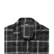 画像3: ROTTWEILER/R9 CHECK SHIRT（BLACK） 【40%OFF】［チェックオープンカラーシャツ-23秋冬］ (3)