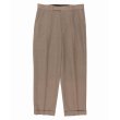 画像2: WACKO MARIA/DORMEUIL / PLEATED TROUSERS（TYPE-2）（BEIGE）［ワンタックスラックス(TYPE-2)-23春夏］ (2)