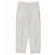 画像2: WACKO MARIA/DORMEUIL / PLEATED TROUSERS（TYPE-2）（OFFWHITE）［ワンタックスラックス(TYPE-2)-23春夏］ (2)