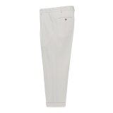 画像: WACKO MARIA/DORMEUIL / PLEATED TROUSERS（TYPE-2）（OFFWHITE）［ワンタックスラックス(TYPE-2)-23春夏］