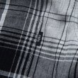 画像4: RATS/STAND COLLAR CHECK SHIRT（GRAY CHECK） 【30%OFF】［スタンドカラーチェックシャツ-23春夏］ (4)