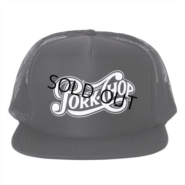 画像1: PORKCHOP/PPS MESH CAP（BLACK）［メッシュキャップ-23春夏］ (1)