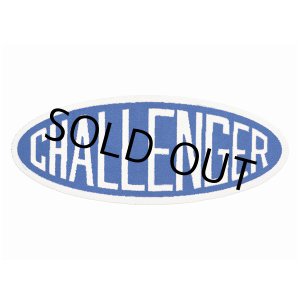 画像: CHALLENGER/OVAL LOGO MAT（BLUE）［オーバルロゴマット-23秋冬］