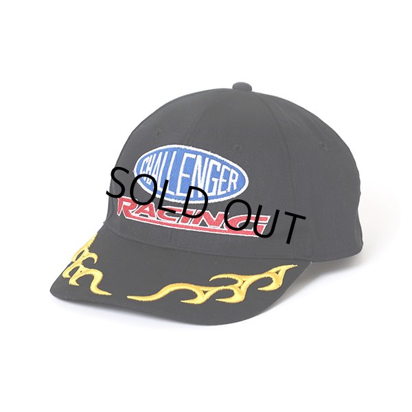 画像1: CHALLENGER/RACING CAP（BLACK）［レーシングキャップ-23秋冬］ (1)