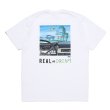 画像1: CHALLENGER/REAL TEE（WHITE）［プリントT-23秋冬］ (1)