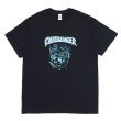 画像1: CHALLENGER/THUNDER WOLF TEE（BLACK）［プリントT-23秋冬］ (1)