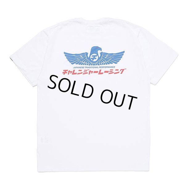 画像1: CHALLENGER/CMC EAGLE TEE（WHITE）［プリントT-23秋冬］ (1)