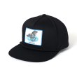 画像1: CHALLENGER/IRON HORSE TRACKER CAP（BLACK）［トラッカーキャップ-23秋冬］ (1)