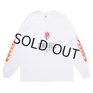 画像: CHALLENGER/L/S DOWNHILL TEE（WHITE）［プリント長袖T-23秋冬］