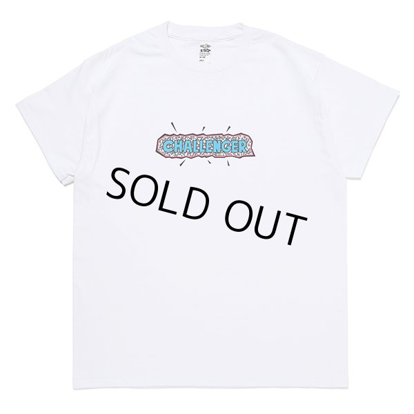 画像1: CHALLENGER/80'S LOGO TEE（WHITE）［プリントT-23秋冬］ (1)