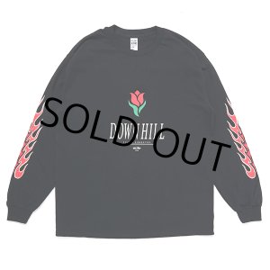 画像: CHALLENGER/L/S DOWNHILL TEE（BLACK）［プリント長袖T-23秋冬］
