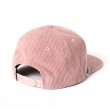 画像2: CHALLENGER/VERSITY CORDUROY CAP（LT PINK）［コーデュロイキャップ-23秋冬］ (2)