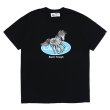 画像1: CHALLENGER/HORSE TEE（BLACK）［プリントT-23秋冬］ (1)