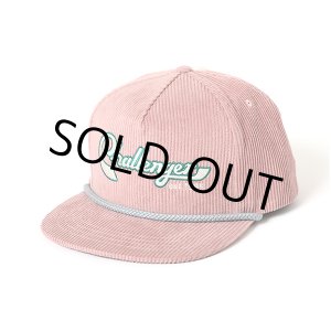 画像: CHALLENGER/VERSITY CORDUROY CAP（LT PINK）［コーデュロイキャップ-23秋冬］