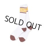 画像: CHALLENGER/LOGO SOCKS（WHITE）［ロゴソックス-23秋冬］