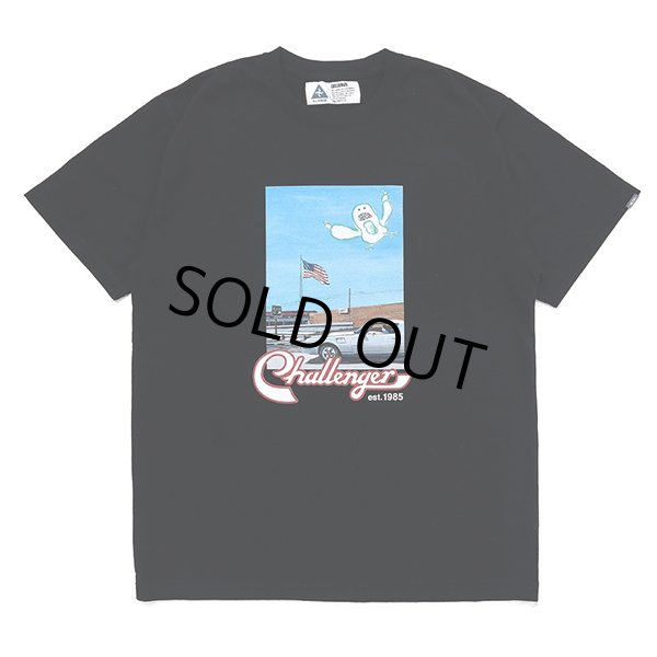 画像1: CHALLENGER/CLOUDS TEE（BLACK）［プリントT-23秋冬］ (1)