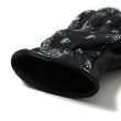 画像7: CHALLENGER/BANDANA LEATHER GLOVE（BLACK）［バンダナレザーグローブ-23秋冬］ (7)