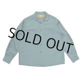 画像: CHALLENGER/L/S FIRE WORK SHIRT（DARK GREEN）［ファイヤーワークシャツ-23秋冬］