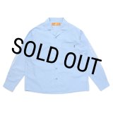 画像: CHALLENGER/L/S FIRE WORK SHIRT（SAX BLUE）［ファイヤーワークシャツ-23秋冬］