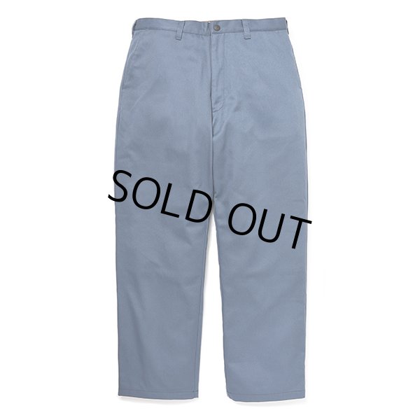 画像1: CHALLENGER/RIDERS CHINO PANTS（BLUE GRAY）［ライダースチノパンツ-23秋冬］ (1)