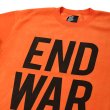 画像3: CHALLENGER/C/N END WAR FLEECE（ORANGE）［フリースクルーネック-23秋冬］ (3)