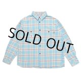 画像: CHALLENGER/L/S CHECK SHRIT（BLUE）［チェックシャツ-23秋冬］