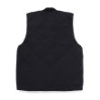 画像3: CHALLENGER/DERBY DOWN VEST（BLACK/NAVY）［ダービーダウンベスト-23秋冬］ (3)