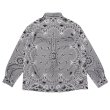 画像2: CHALLENGER/L/S BANDANA NEL SHIRT（GRAY）［バンダナネルシャツ-23秋冬］ (2)