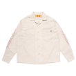 画像1: CHALLENGER/L/S FIRE WORK SHIRT（BEIGE）［ファイヤーワークシャツ-23秋冬］ (1)