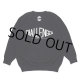 画像: CHALLENGER/CMC TECH C/N SWEAT（BLACK）［クルーネックスウェット-23秋冬］