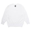 画像2: CHALLENGER/RACING LOGO C/N SWEAT（WHITE）［クルーネックスウェット-23秋冬］ (2)