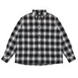 画像1: CHALLENGER/L/S CHECK WORK SHRIT（GRAY）［チェックワークシャツ-23秋冬］ (1)