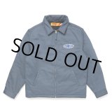 画像: CHALLENGER/LOGO WORK JACKET（BLUE GRAY）［ロゴワークJKT-23秋冬］