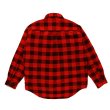 画像2: CHALLENGER/BUFFALO CHECK LINING SHIRT（RED/BLACK）［バッファローチェックライニングシャツ-23秋冬］ (2)