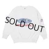 画像: CHALLENGER/CMC RACING SWEAT（WHITE）［クルーネックスウェット-23秋冬］