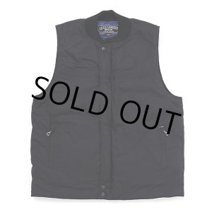 画像: CHALLENGER/DERBY DOWN VEST（BLACK/NAVY）［ダービーダウンベスト-23秋冬］