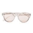画像1: COOTIE PRODUCTIONS/Raza Round Glasses（Clear/Light Brown）［眼鏡-23春夏］ (1)
