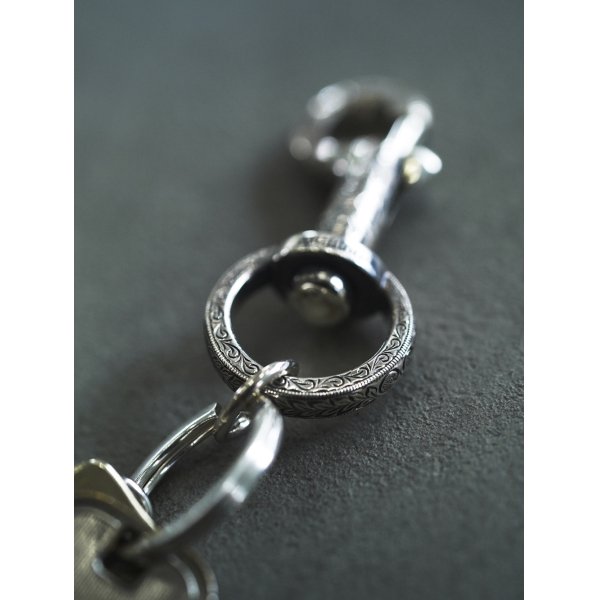 画像5: ANTIDOTE BUYERS CLUB/Engraved Key Ring Clip（Silver）［キーリングクリップ］ (5)