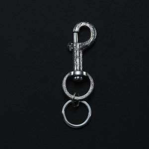画像: ANTIDOTE BUYERS CLUB/Engraved Key Ring Clip（Silver）［キーリングクリップ］