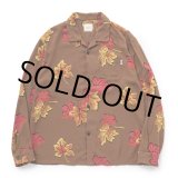画像: RATS/RAYON SHIRT（BROWN）［レーヨンシャツ-23春夏］